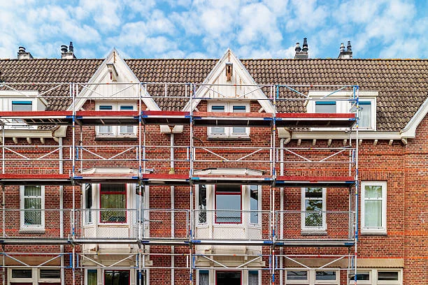 Steigerwerk en afdekking